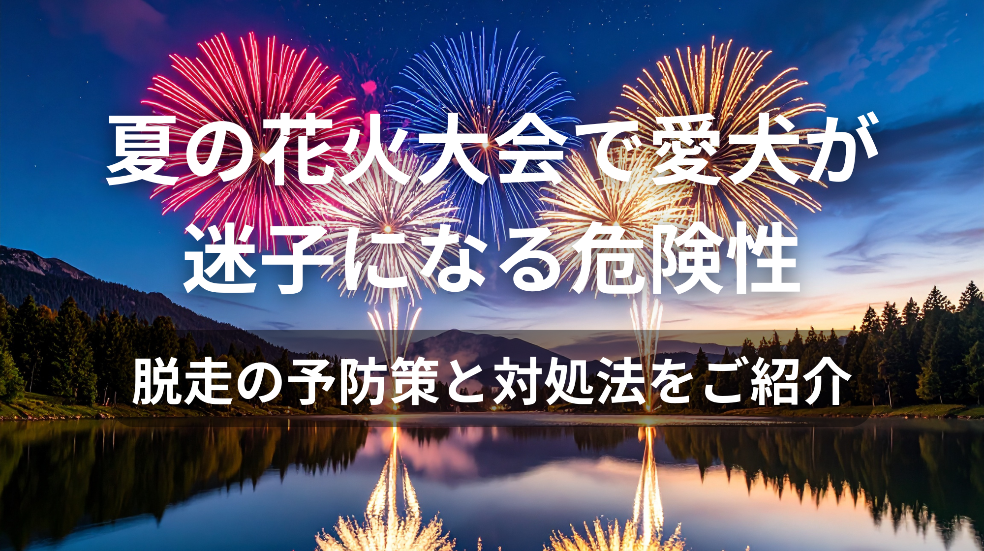 脱走の予防策と対処法をご紹介